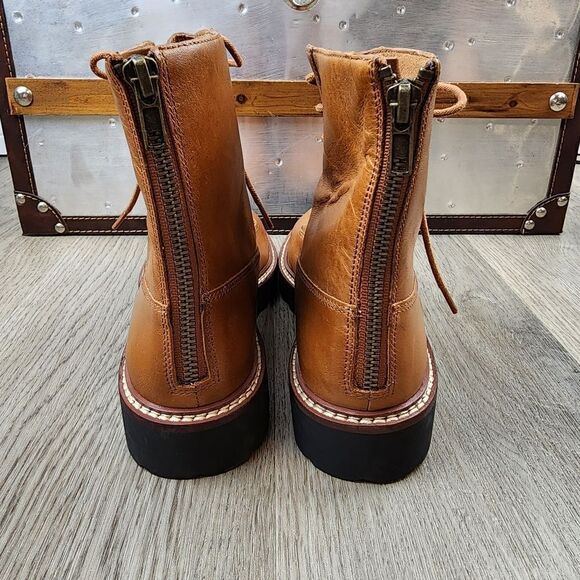 NWOB Madewell The Citywalk Lug Sole Lace Up Boots size 7 - Picture 4 of 9